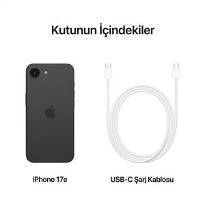 iPhone 17e 256GB Akıllı Telefon Siyah