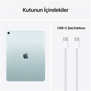 iPad Air M4 128GB WIFI+Cellular 13''LiquidRetina Ekran iPadOS Tablet Mavi