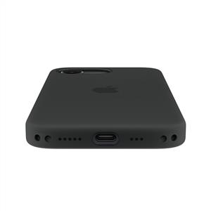 Apple İphone 17e MagSafe Silikon Kılıf- Siyah