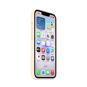 Apple İphone 17e MagSafe Silikon Kılıf- Vanilya