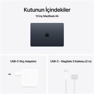 MacBook Air MDHE4TU/A M5 16Gb-512Gb Ssd-Liquid Retina-13.6inc-Gece Yarısı