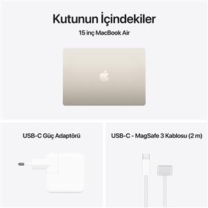 MacBook Air MDVE4TU/A M5 16Gb-1Tb Ssd-Liquid Retina-15.3inc-Yıldız Işığı