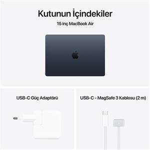 MacBook Air MDVN4TU/A M5 24Gb-1Tb Ssd-Liquid Retina-15.3inc-Gece Yarısı