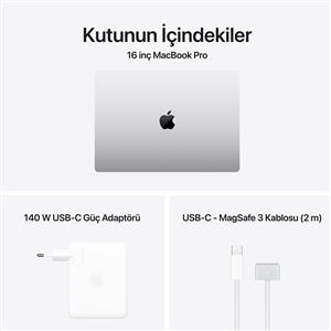 MacBook Pro MGE94TU/A M5 Max 48Gb-2Tb Ssd-Liquid Retina-16inc-Gümüş