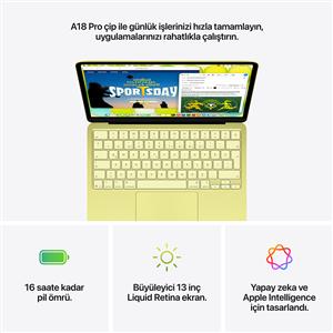 MacBook Neo MHFF4TU/A A18 Pro 8Gb-256Gb Ssd-Liquid Retina ekran-13inc-Indigo