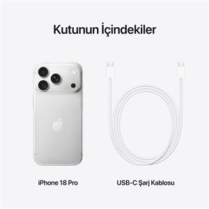 iPhone 18 Pro 2 TB Akıllı Telefon Gümüş