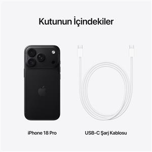 iPhone 18 Pro 2 TB Akıllı Telefon Siyah