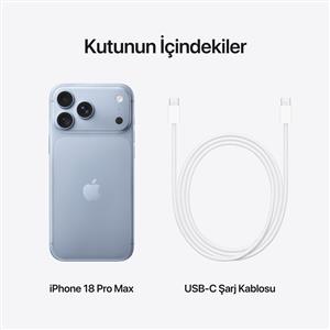iPhone 18 Pro Max 256GB Buzul Rengi