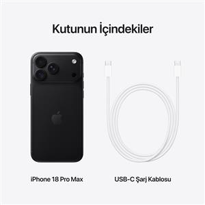 iPhone 18 Pro Max 1TB Siyah