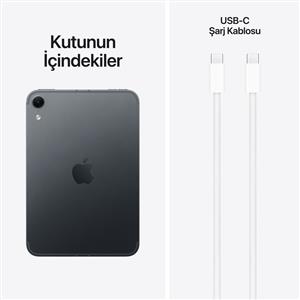 Ipad Mini A20 Pro 512GB WIFI+Cellular 8.5''Super Retina XDR Ekran iPadOS Tablet Midnight