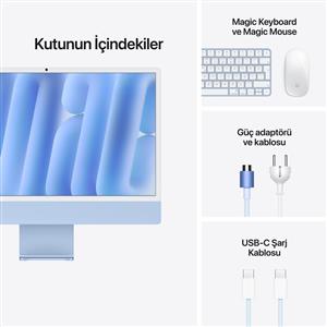 APPLE MH094TU/A iMac M6 10C CPU 10C GPU 16 GB 256 GB SSD 24" - MAVİ