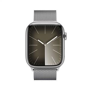 Apple Watch Series 9 GPS + Cellular 45mm Silver Stainless Silver Milanese Loop