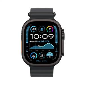 Apple Watch Ultra 2 GPS + Cellular 49mm Black Titanium Case with Black Ocean Band 2024