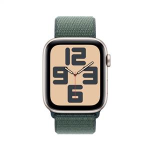 Apple Watch SE 2 GPS 44 mm Starlight Aluminium Case with Lake Green Sport Loop 2024