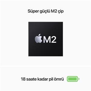 MacBook Air MC7V4TU/A M2 16Gb-256Gb Ssd-Liquid Retina-13.6inc-Gümüş