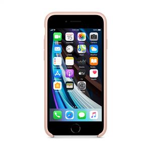 APPLE İPHONE SE 2.NESİL SİLİKON KILIF- KUM PEMBESİ