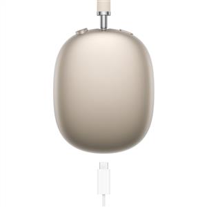 Apple AirPods Max (Usb-c) Kablosuz Kulak Üstü Kulaklık - Yıldız Işığı