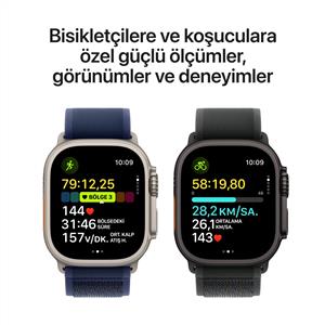 Apple Watch Ultra2GPS Cellular49mm NaturalTitanium Case NaturalTitanium Milanese Loop-L(24