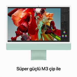 APPLE MQRN3TU/A iMac M3 8C CPU 10C GPU 8 GB 256 GB SSD 24" - YEŞİL