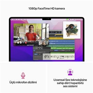 MacBook Air MC7V4TU/A M2 16Gb-256Gb Ssd-Liquid Retina-13.6inc-Gümüş