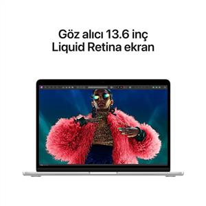 MacBook Air MC8H4TU/A M3 16Gb-256Gb Ssd-Liquid Retina-13.6inc-Silver