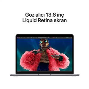 MacBook Air MC9D4TU/A M3 16Gb-256Gb Ssd-Liquid Retina-15.3inc-Space Grey