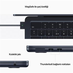 MacBook Air MC7X4TU/A M2 16Gb-256Gb Ssd-Liquid Retina-13.6inc-Gece Yarısı