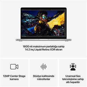 MacBook Pro MW2X3TU/A M4 16Gb-1Tb Ssd-Liquid Retina-14inc-Silver