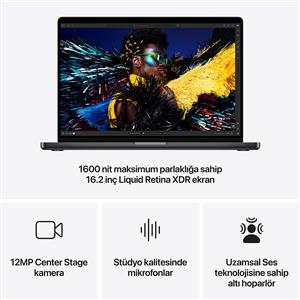 MacBook Pro MX2X3TU/A M4 Pro 24Gb-512Gb Ssd-Liquid Retina-16inc-Space Black
