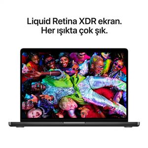 MacBook Pro MJ3D4TU/A M5 32Gb-1Tb Ssd-Liquid Retina-14inc-Uzay Siyahı