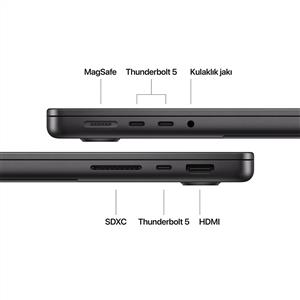 MacBook Pro MX2K3TU/A M4 Max 36Gb-1Tb Ssd-Liquid Retina-14inc-Space Black