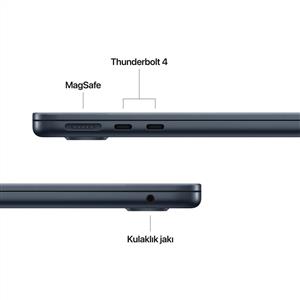 MacBook Air MW133TU/A M4 16Gb-512Gb Ssd-Liquid Retina-13.6inc-Gece Yarısı