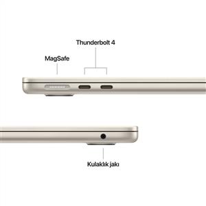 MacBook Air MC6A4TU/A M4 24Gb-512Gb Ssd-Liquid Retina-13.6inc-Yıldız Işığı