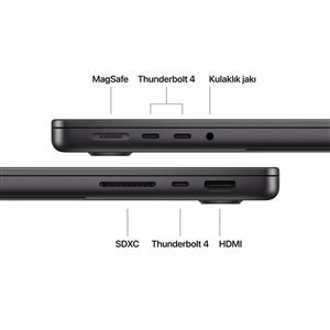 MacBook Pro MDE14TU/A M5 16Gb-1Tb Ssd-Liquid Retina-14inc-Space Black