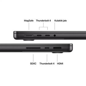 MacBook Pro MJ3D4TU/A M5 32Gb-1Tb Ssd-Liquid Retina-14inc-Uzay Siyahı