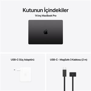MacBook Pro MX2H3TU/A M4 Pro 24Gb-512Gb Ssd-Liquid Retina-14inc-Space Black