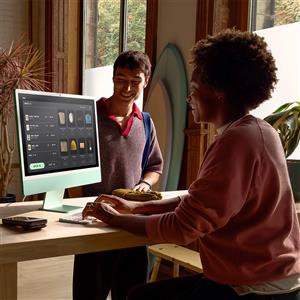 APPLE MCR24TU/A iMac M4 10C CPU 10C GPU 24 GB 512 GB SSD 24" - GÜMÜŞ
