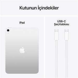 iPad A16 256GB Wi-Fi 11''Liquid Retina Ekran iPadOS Tablet Silver