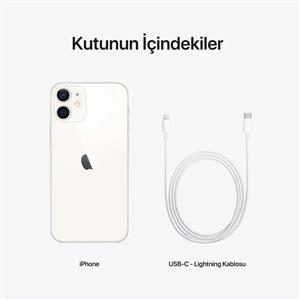 Yenilenmiş iPhone 12 Mini 64 Gb Akıllı Telefon Beyaz (1 Yıl Garantili) A Kalite