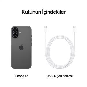 iPhone 17 256 GB Akıllı Telefon Siyah
