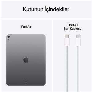 Ipad Air M2 256GB WIFI 13''Liquid Retina Ekran iPadOS Tablet SpaceGrey