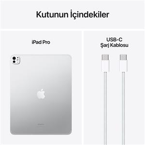 iPad Pro M4 2TB WIFI 13''Ultra Retina XDR Ekran iPadOS Tablet Silver