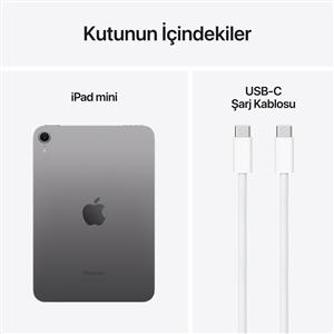 Ipad Mini 512GB WIFI 8.3''Liquid Retina Ekran iPadOS Tablet SpaceGray