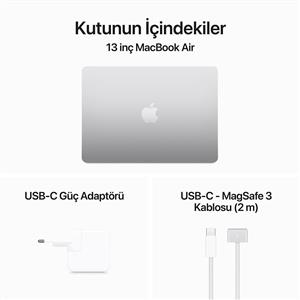 MacBook Air MC8H4TU/A M3 16Gb-256Gb Ssd-Liquid Retina-13.6inc-Silver