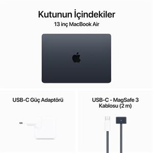 MacBook Air MC8K4TU/A M3 16Gb-256Gb Ssd-Liquid Retina-13.6inc-Midnight