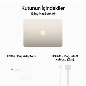 MacBook Air MC9F4TU/A M3 16Gb-256Gb Ssd-Liquid Retina-15.3inc-Starlight