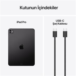 iPad Pro M5 2TB WIFI+Cellular 11''Ultra Retina XDR Ekran iPadOS Tablet Space Bla