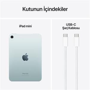 Ipad Mini 512GB WIFI 8.3''Liquid Retina Ekran iPadOS Tablet Blue