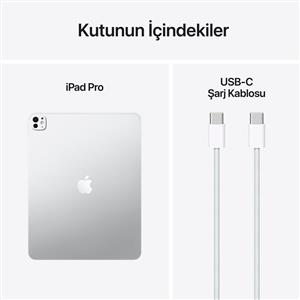 iPad Pro M5 2TB WIFI 13''Ultra Retina XDR Nano Ekran iPadOS Tablet Silver