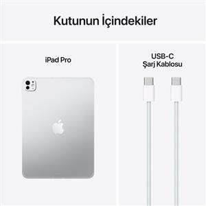 iPad Pro M5 2TB WIFI+Cellular 11'' Retina XDR Nano Ekran iPadOS Tablet Silver